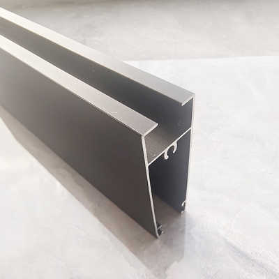 Profiles revêtus de poudre d'aluminium pour portes et fenêtres répondant aux exigences du client
