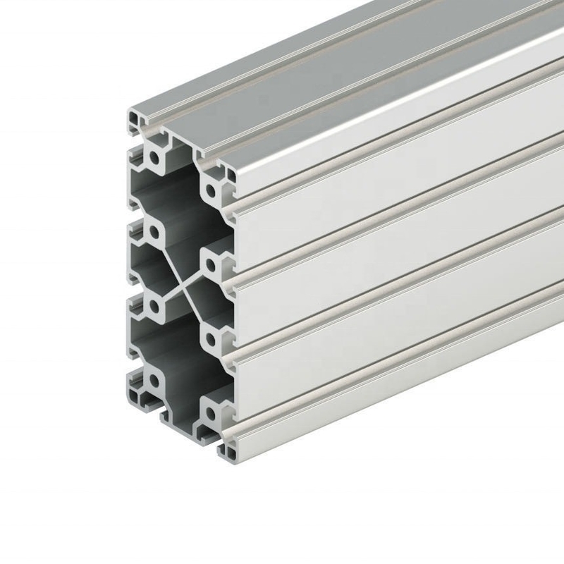 Standard GB5237-2008 80160 Matériau du cadre en aluminium T Slot Extrusion pour les produits
