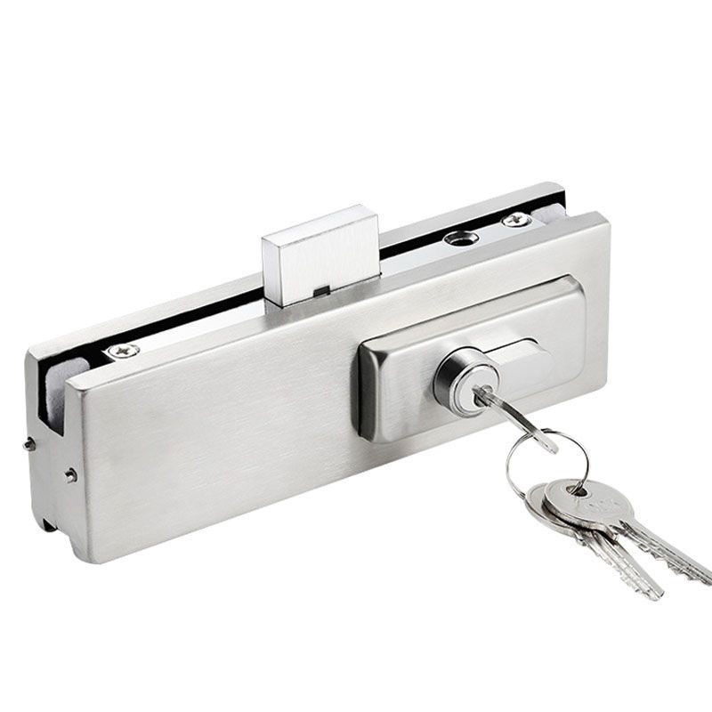 Ensemble de raccords pour portes en verre de 10 mm à 12 mm avec 6063 aluminium et une longueur de 5,8 à 6,0 m