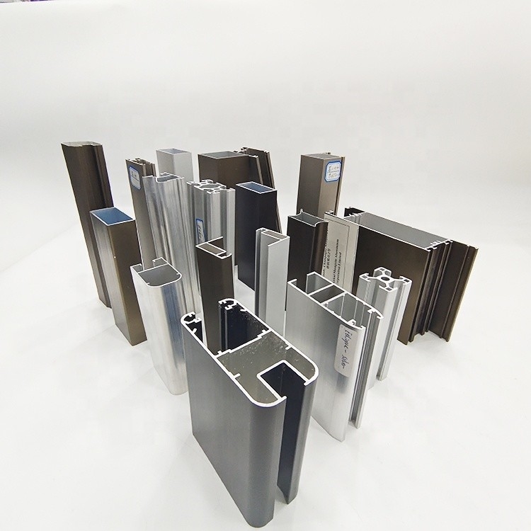 Profiles en aluminium pour fenêtre de porte Longueur 5,8-6,0M personnalisé selon vos spécifications