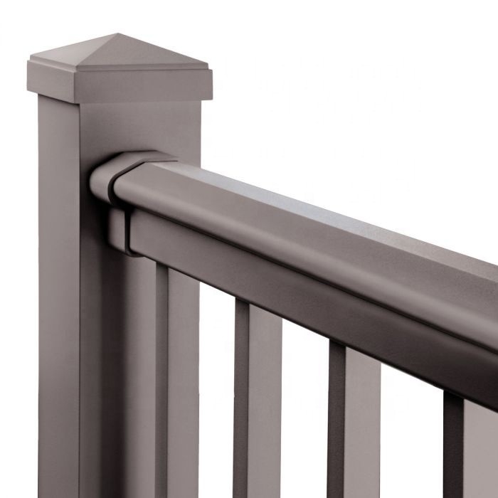 Processus de coupe moderne Clôture en laiton en aluminium avec température T3-T8 et conception décorative