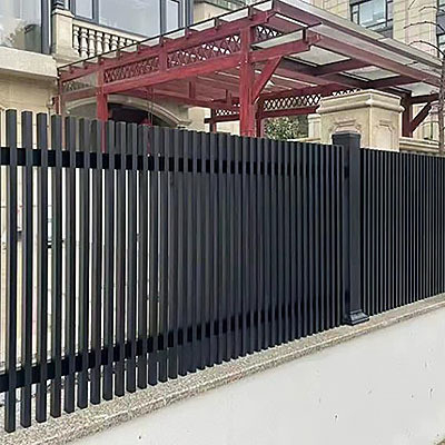 Plaque d'enceinte en aluminium ornementale métallique de série 6000 pour la protection des clôtures de piscine