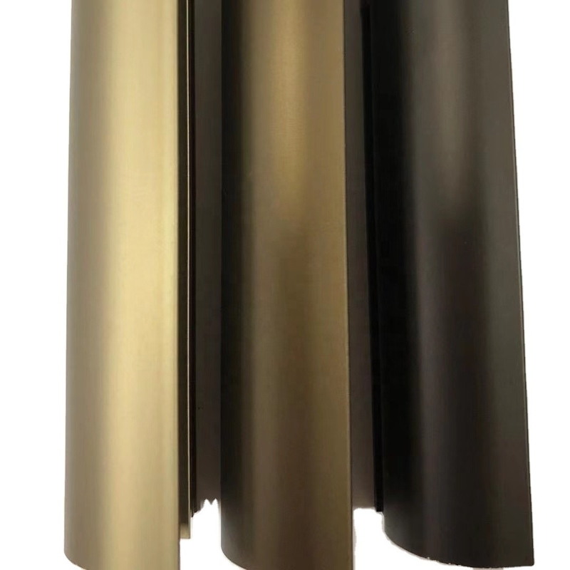 Température T3-T8 Profil en aluminium anodisé pour système de cadre coulissant de fenêtre et de porte