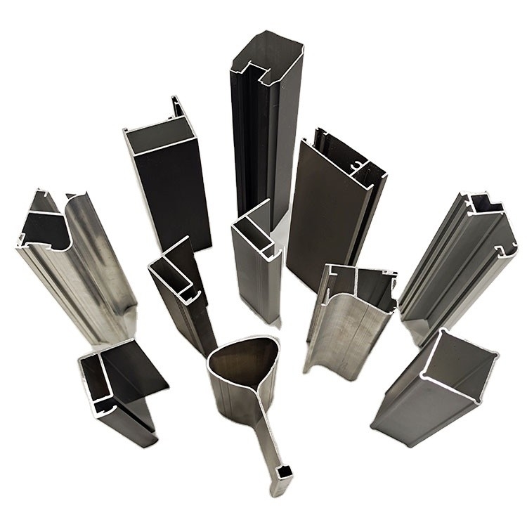 Profil en aluminium style ouvert automatique pour portes horizontales industrielles sur mesure CN ANH