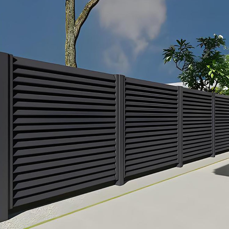 Panneaux de balcon en aluminium certifiés ISO9001/ISO14001/ISO18001 pour la décoration intérieure et le jardin