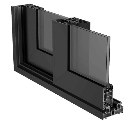 SHENGXIN Anodisé T-slot profilé en aluminium pour fenêtre coulissante pour porte de cuisine est en alliage