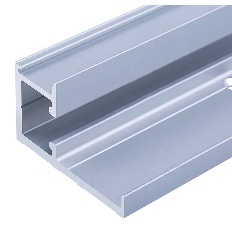 Extrusion industrielle du profilé d'aluminium fraisage couleurs personnalisées 6063-T5 cadre en aluminium