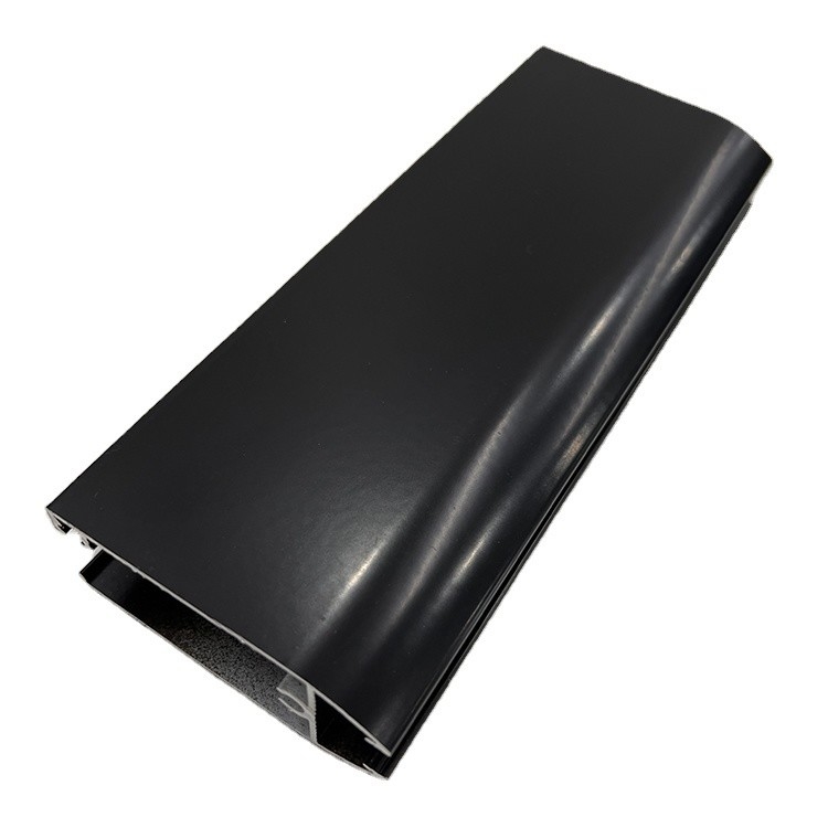Anhui Shengxin profilé en aluminium de longueur personnalisée pour portes et fenêtres noires brillantes