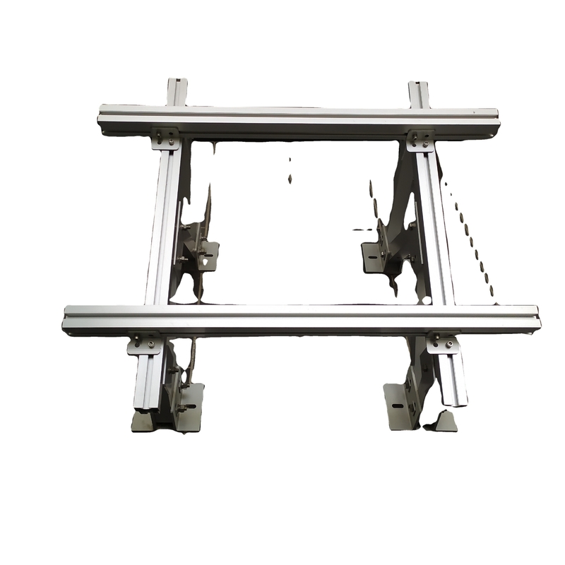 5.8-6.0M Profil d'extrusion en aluminium anodisant la longueur pour système de montage de panneaux solaires