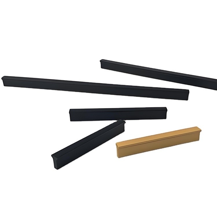 Profil d'aluminium pour meubles ou armoires de cuisine anodisé et norme GB5237-2008