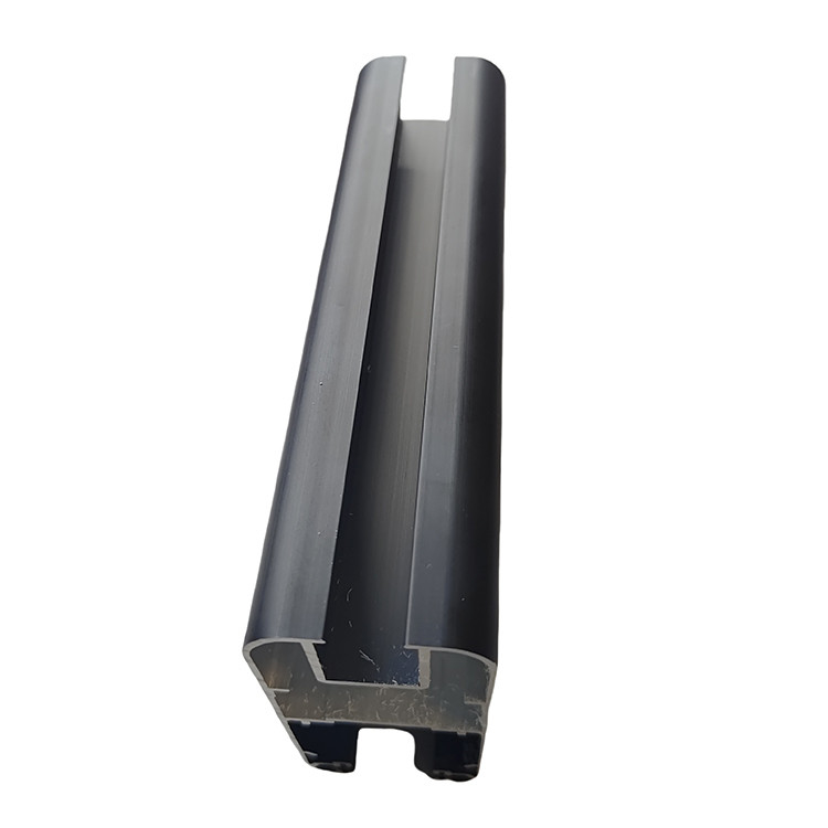 Profil d'extrusion d'aluminium de couleur personnalisé de série 6000 pour cadre de porte coulissante