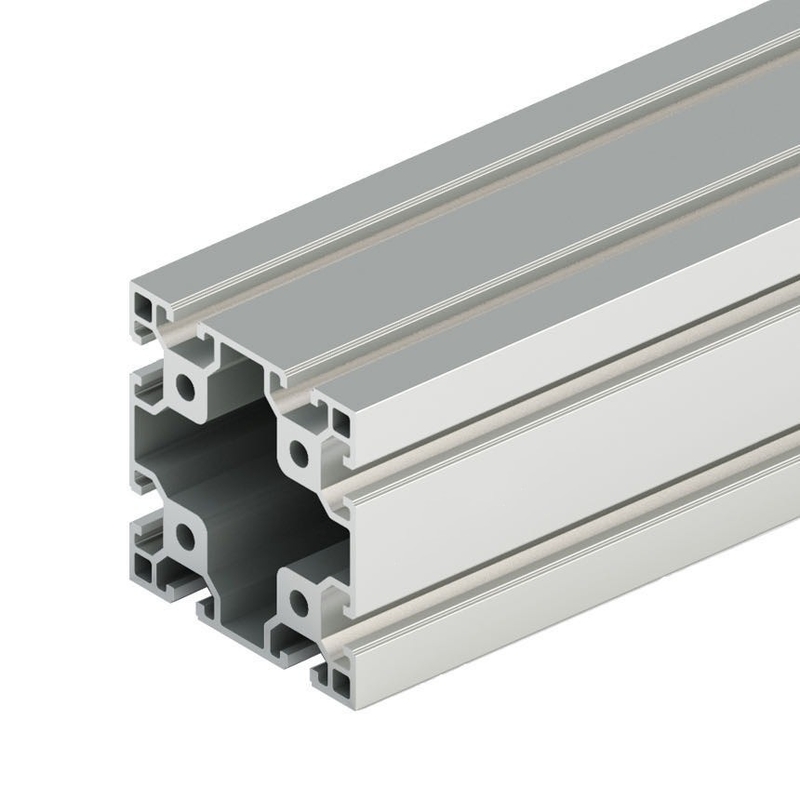 Profiles d'extrusion en aluminium 4080 de température T3-T8 personnalisables pour les besoins du client