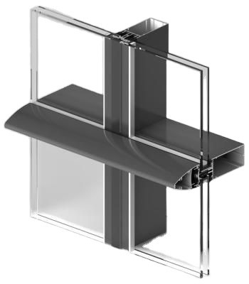 Profil d'aluminium extrudé à la finition de broyeur pour la demande du client