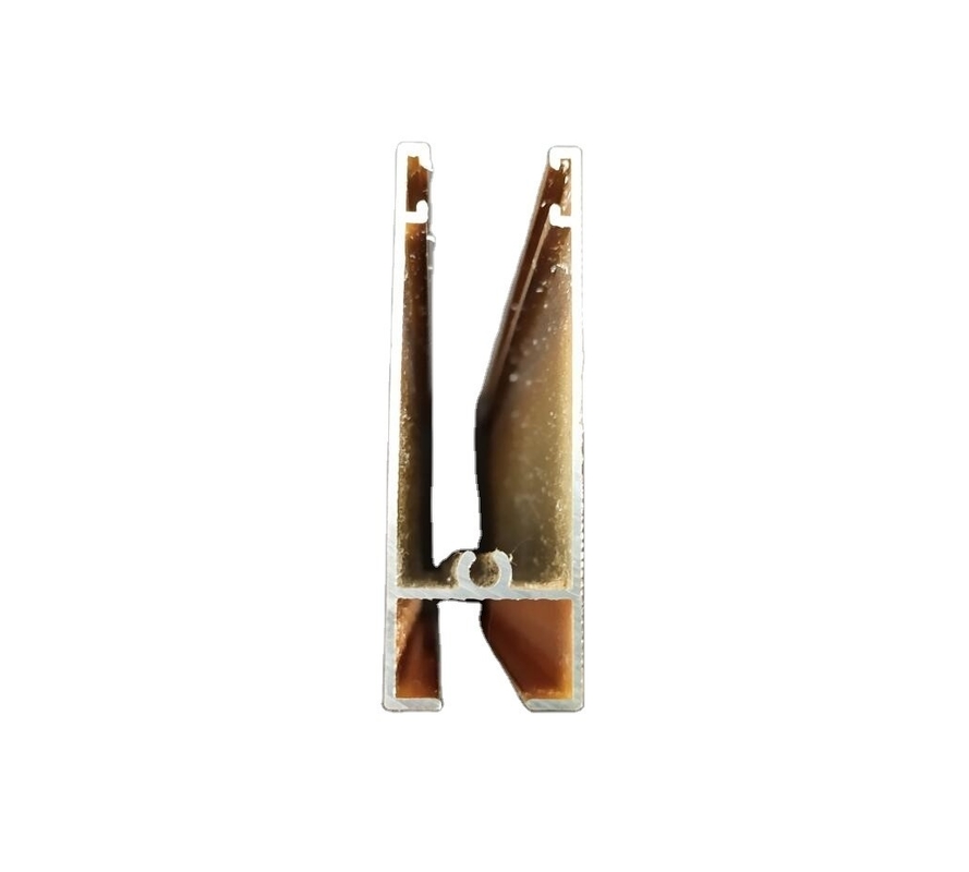 Composition chimique Profiles en alliage d'aluminium pour portes et fenêtres Longueur 5,8-6,0M