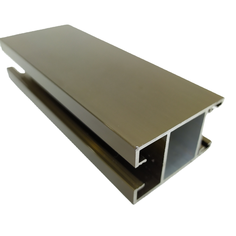 T3-T8 Profiles d'extrusion en aluminium trempé pour cadres de fenêtres et de portes en forme carrée