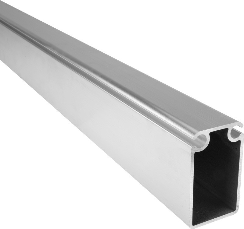 5.8-6.0M Longueur Aluminium Keder Rail pour le cadre de tente Finition de moulin résistant à la corrosion