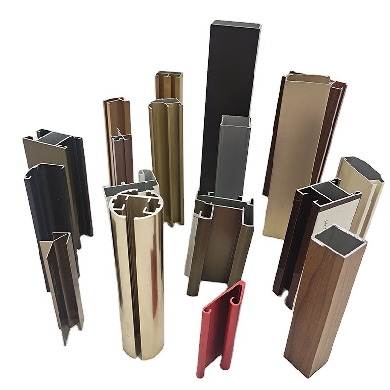 Profil en aluminium pour fenêtre de porte adapté à la demande et aux spécifications du client