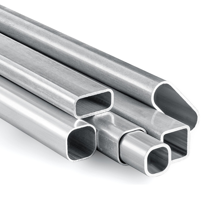 Profil d'aluminium à extrusion de tube circulaire en longueur personnalisée avec couleurs personnalisées