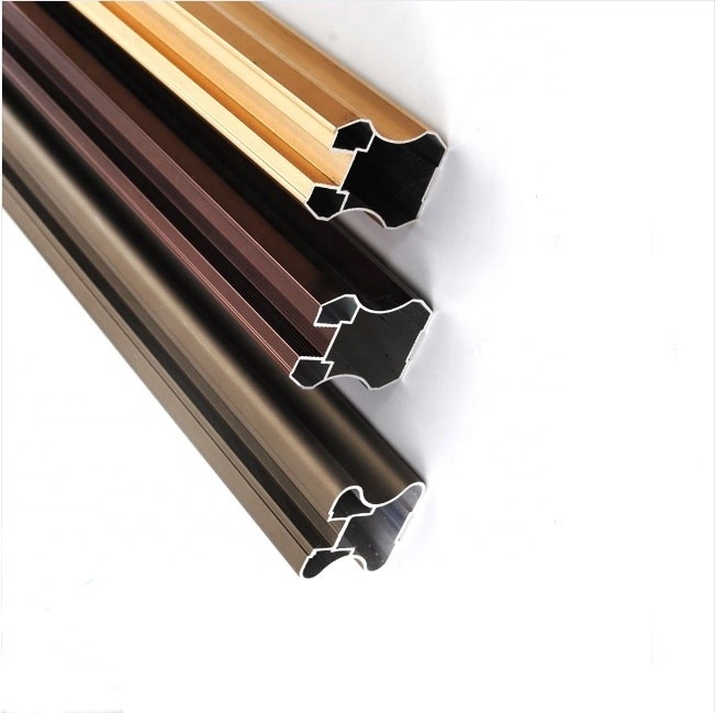 6063 T5 Profiles en aluminium pour porte coulissante de garde-robe