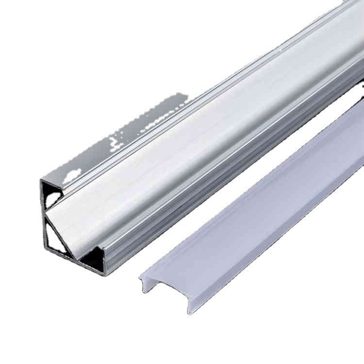 Profil LED personnalisé en alliage d'aluminium T3-T8 Shengxin pour éclairage à bande LED en retrait