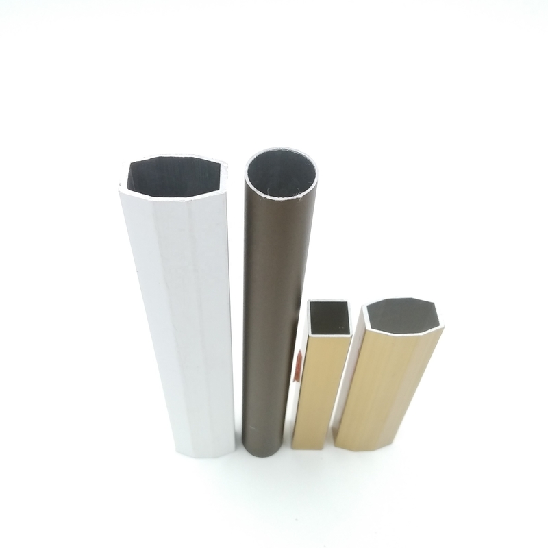 Tubes en aluminium de forme ovale de la série 6000 avec une tolérance de ± 1% T5 T6 ALUMINIUM ALLOY PROFILE