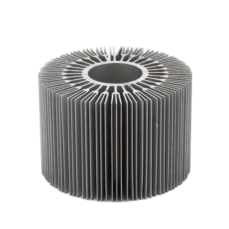 Profil de dissipateur de chaleur en aluminium anodisé noir pour fenêtres et portes Shengxin 6063 T5