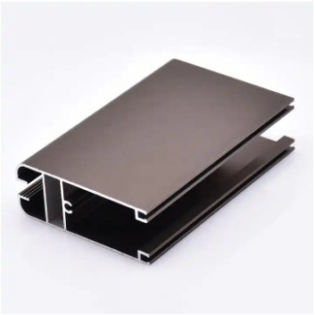 Profil de porte coulissante et de cadre de fenêtre à extrusion d'aluminium sur mesure avec service OEM ODM