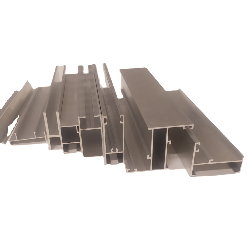 Pérou Profiles en aluminium pour fenêtres et portes 6063 Tolérance du profil en aluminium personnalisé ± 0,13%