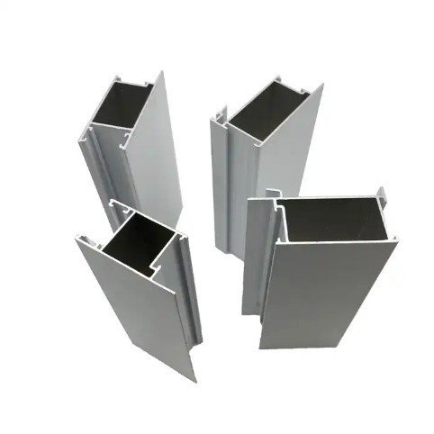Profil d' aluminium pour fenêtres coulissantes Répondre à la norme GB et finition de broyeur à partir du haut