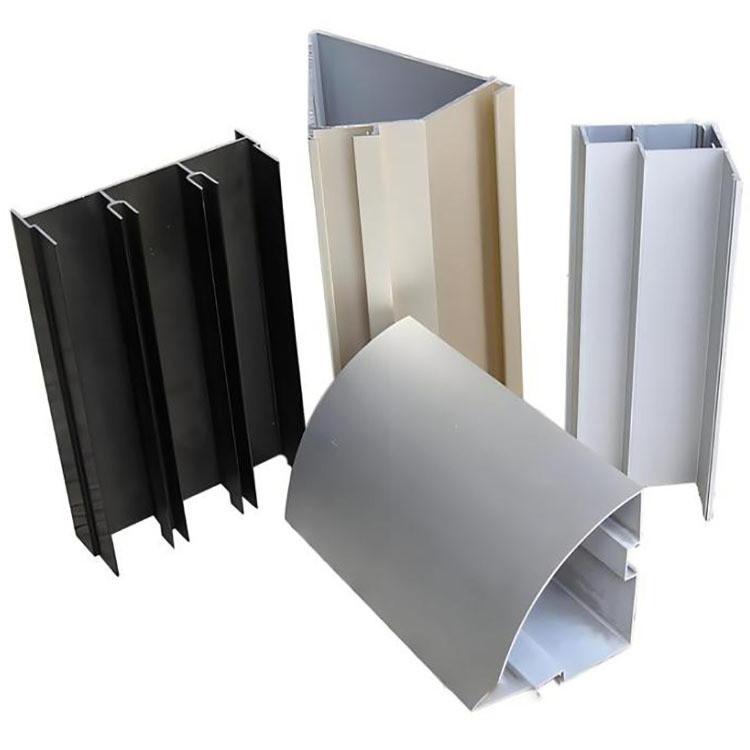 Profiles en aluminium pour fenêtres à vitres en aluminium extrudé pour fenêtres à portes