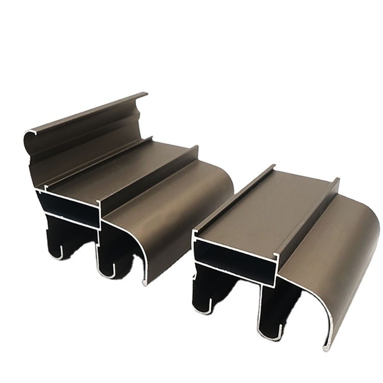 6063 Profil d'alliage pour fenêtre et porte T3-T8 Profil d'extrusion de cadre en aluminium à température