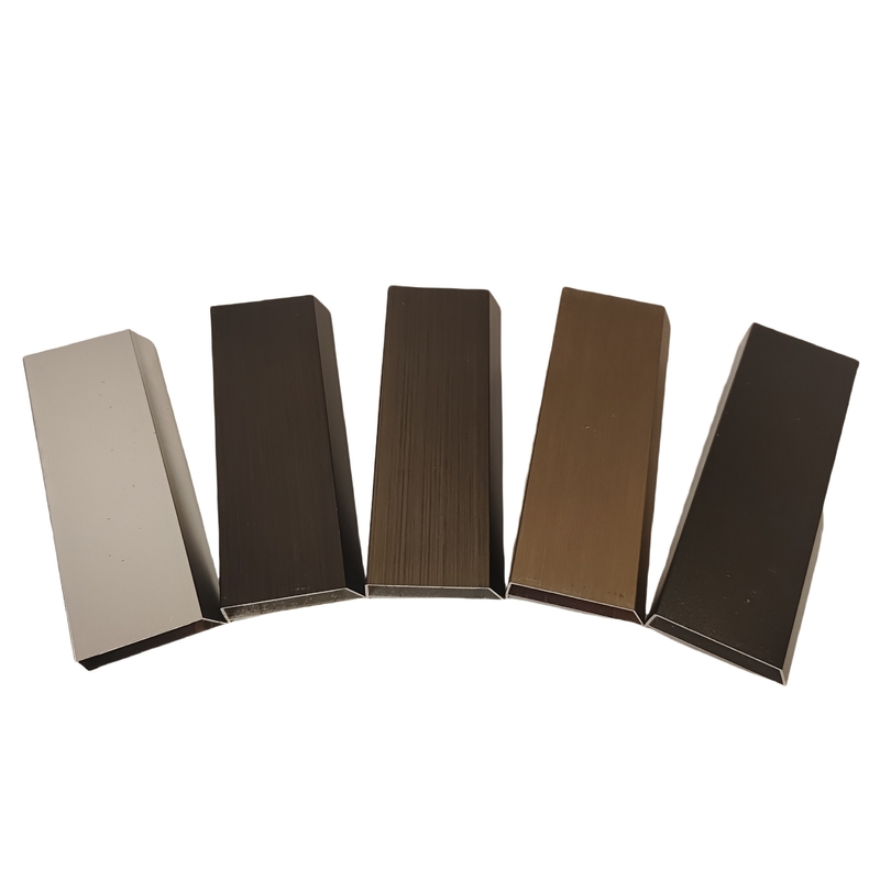 Profil d'aluminium sur mesure pour porte et fenêtre T3-T8 Service de traitement de soudage à haute température