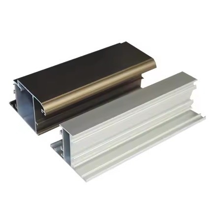 Température T3-T8 6063 Profiles d'extrusion en aluminium pour portes coulissantes et fenêtres personnalisées