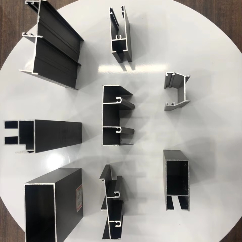 Profil de fenêtre et de porte en aluminium avec anodisation personnalisée