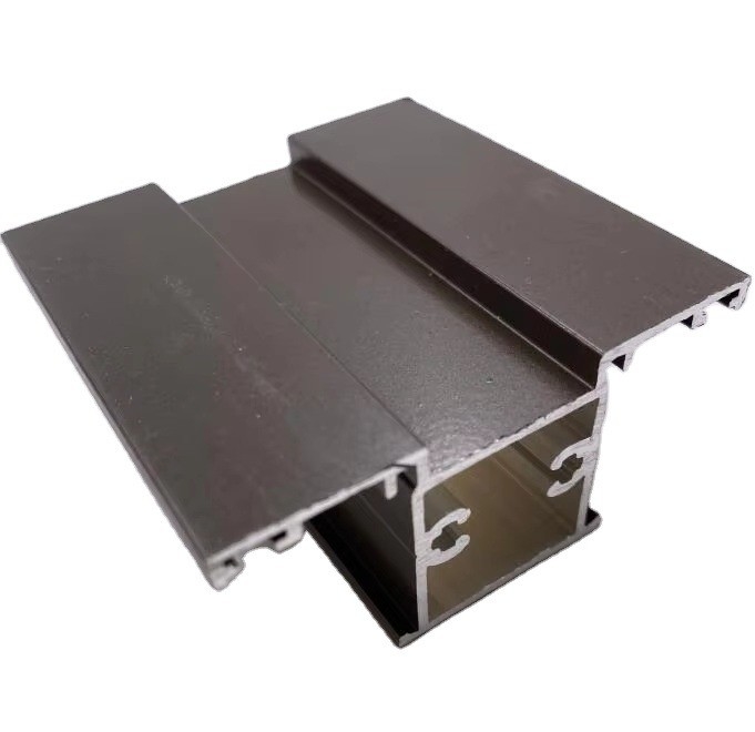 Profiles revêtus de poudre d'aluminium pour portes et fenêtres répondant aux exigences du client